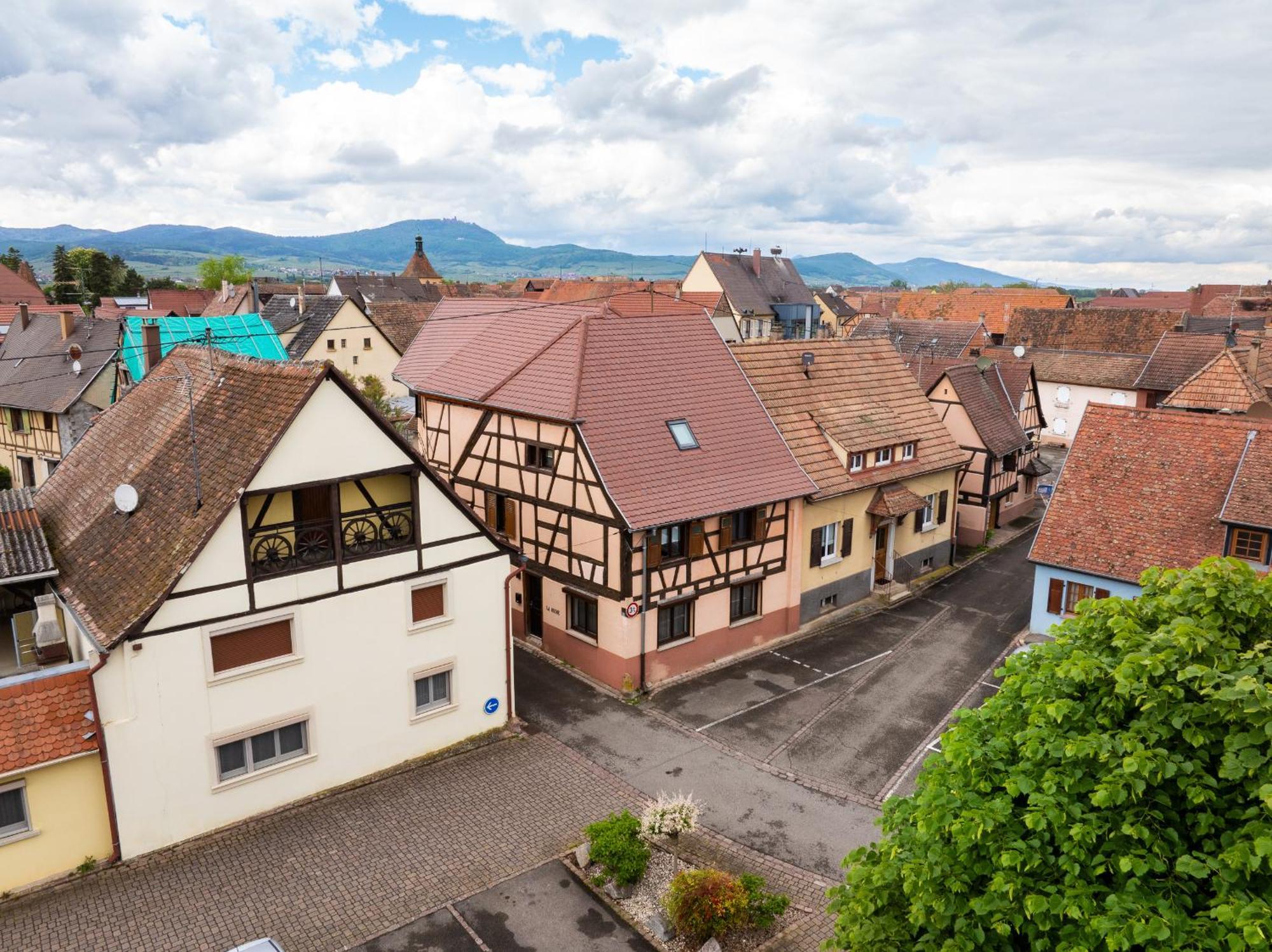 La Ruine - Gite D'Alsace Jusqu'A 10 Personnes Avec Spa Interieur Guémar Kültér fotó